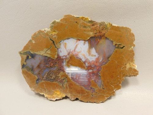 Priday Agate Thunderegg Richardson Ranch Polished Stone Slab #O12