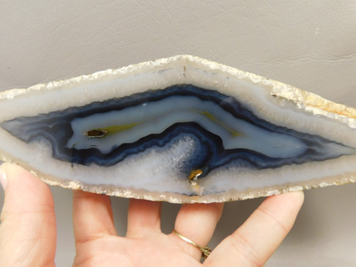 Polyhedroid Agate Rare Polished Rock Paraiba Brazil  #O1