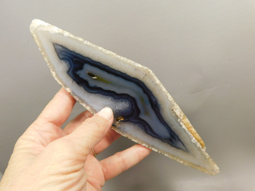 Polyhedroid Agate Rare Polished Rock Paraiba Brazil  #O1