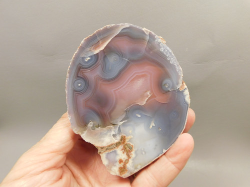 Malawi Agate Polished Stone Nodule Collector Rock Mineral #O12