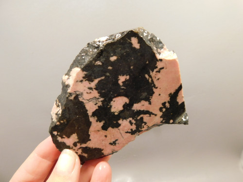 Rhodonite Stone Slab Lapidary Cabbing Rough Rock California #O15