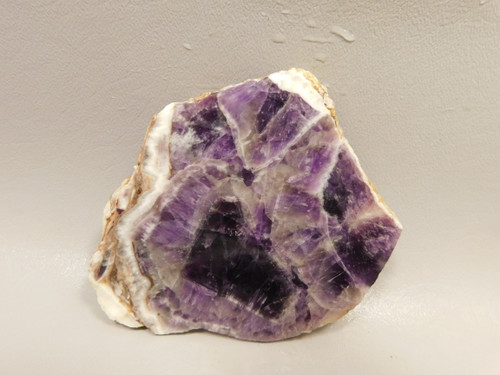 Amethyst Crystal Natural Purple Gemstone Stone Slab Lapidary #O1