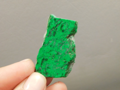 Maw Sit Sit Unpolished Stone Slab Green Jade Small Rock #O13