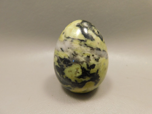 Devalite Stone Egg Serpentine & Augite Carved Rock Arizona #O2