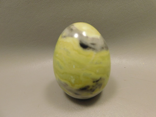 Devalite Stone Egg Serpentine & Augite Carved Rock Arizona #O4