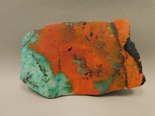 Sonora Sunset Polished Stone Slab Chrysocolla Cuprite #O14