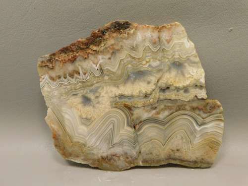 Crazy Lace Agate Stone Slab Unpolished Rock Mexico #O21