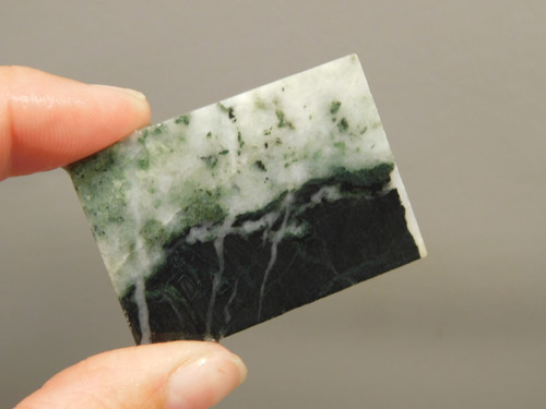 California Green Nephrite Jade Unpolished Stone Slab Rough Rock #O2