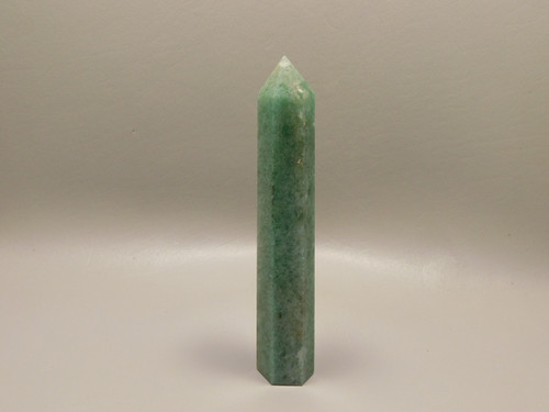 Green Aventurine 4.75 inch Tower Point Obelisk Power Healing Stone #O4.75