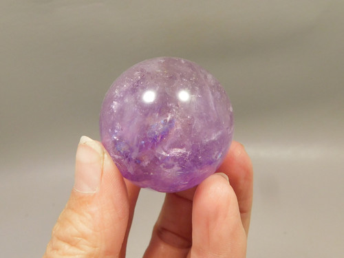 Amethyst Sphere 1.5 inch Natural Purple Gemstone 37.5 mm #O13