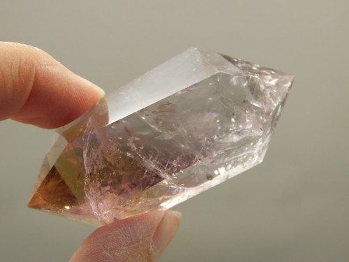 Amethyst Double Terminated Crystal 2.4 inch Purple Gemstone #O13