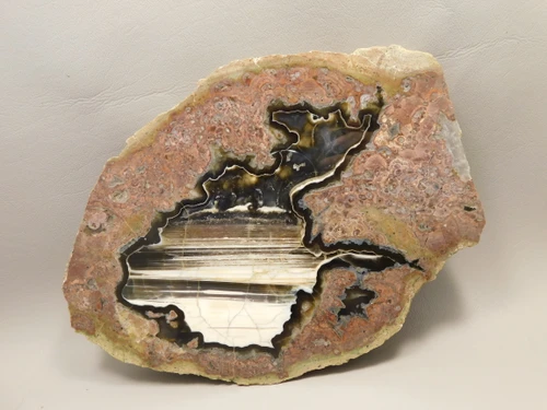 Baker Ranch Agate Polished Thunderegg Slab Deming New Mexico #O1