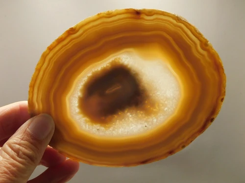 Brazilian Agate Polished Stone Slab Banded Agate #O14