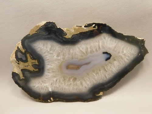 Brazilian Agate Polished Stone Slab Banded Agate #O16