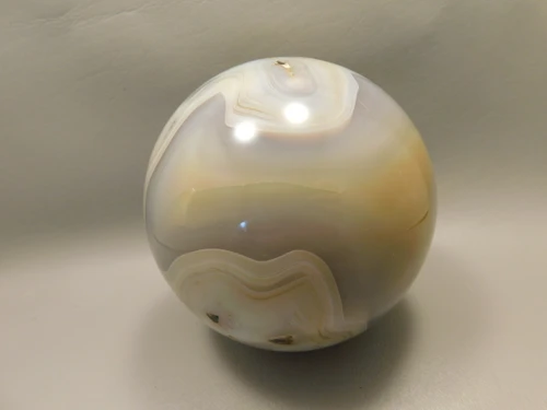 Agate Sphere Large 4 inch Polished Rock #O10