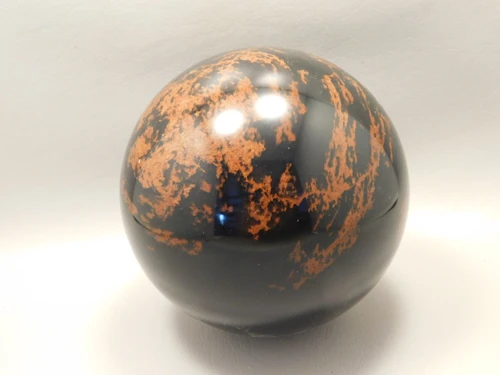 Mahogany Obsidian Large 4 inch Stone Sphere Oregon #OXL1