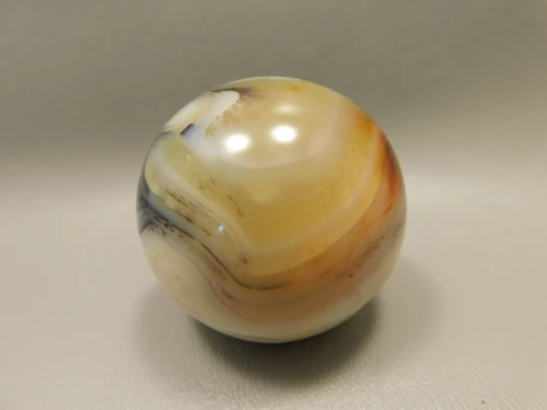 Agate Sphere Stone Madagascar 2 inch Mineral Ball Rock #O11