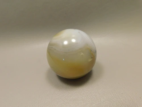 Agate Sphere Stone Madagascar 1.5 inch Mineral Ball Rock #O12