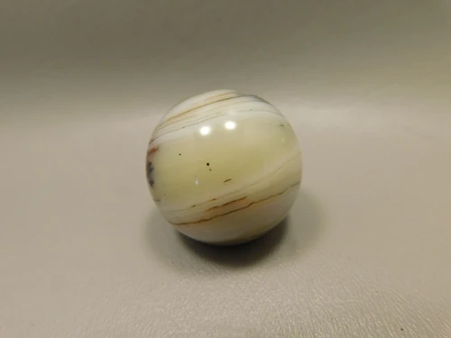 Agate Sphere Stone Madagascar 1.4 inch Marble Ball Rock #O15