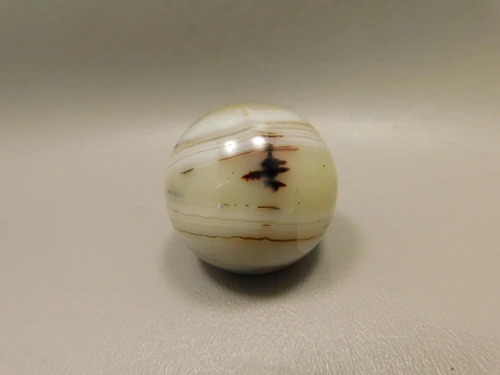 Agate Sphere Stone Madagascar 1.4 inch Marble Ball Rock #O15