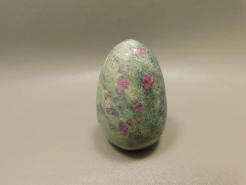 Ruby and Kyanite Stone Egg Shaped 1.8 inch Rock #O11