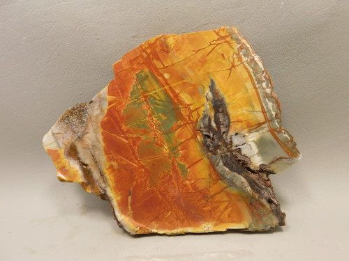 Cherry Creek Jasper Unpolished Rock Stone Slab Red Creek #O4