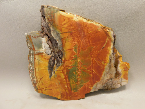 Cherry Creek Jasper Unpolished Rock Stone Slab Red Creek #O4
