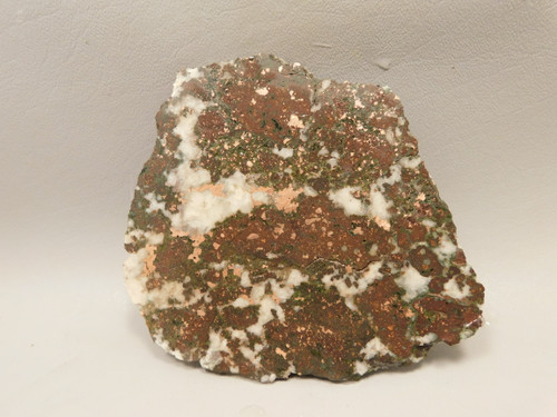 Kingston Conglomerate Copper Stone Slab Rough Rock Michigan #O10