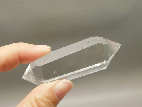 Clear Quartz Double Terminated Crystal 2.86 inch Wand #O3