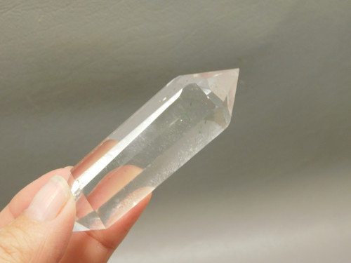 Clear Quartz Double Terminated Crystal 2.86 inch Wand #O3