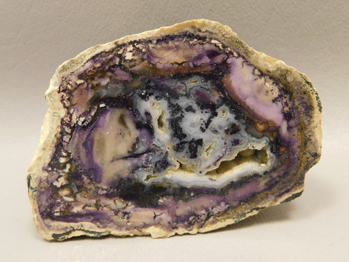 Tiffany Stone Polished Rock Collector Purple Utah #O5