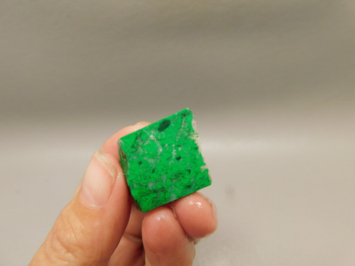 Maw Sit Sit Unpolished Stone Slab Green Jade Small Rock #O14