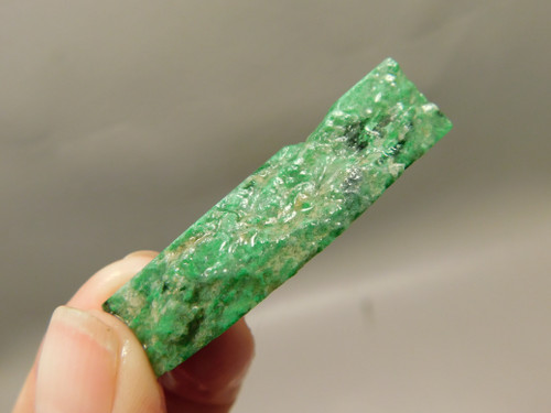 Maw Sit Sit Unpolished Stone Slab Green Jade Small Rock #O12