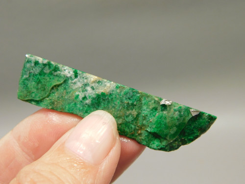 Maw Sit Sit Unpolished Stone Slab Green Jade Small Rock #O13