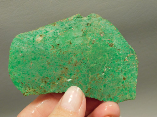 Maw Sit Sit Unpolished Stone Slab Green Jade Rough Rock #O21