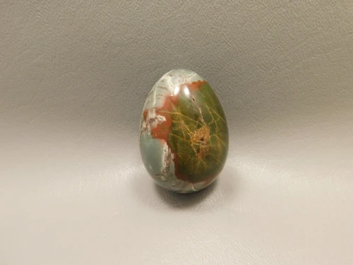 Cherry Creek Jasper Egg 2 inch Rock Mineral Red Creek Stone #O3