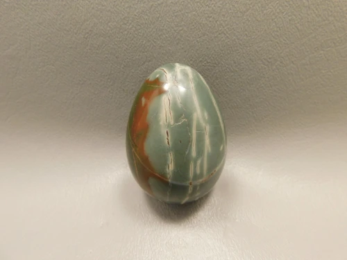 Cherry Creek Jasper Egg 2 inch Rock Mineral Red Creek Stone #O3