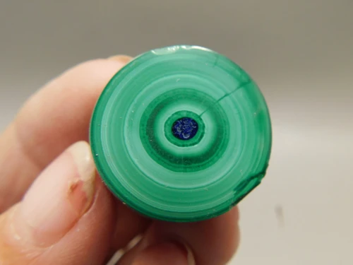 Malachite Stalactite Polished Rock Green Stone Africa #O11