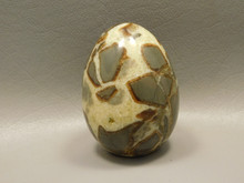 Septarian Nodule Egg Shaped 2.5 inch Polished Rock Utah Stone #O2