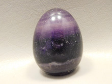 Fluorite Crystal Egg 2 inch Mineral Purple Stone 50 mm #O4