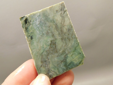 California Green Nephrite Jade Unpolished Stone Slab Rough Rock #O7 ...