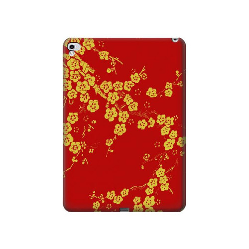 W2050 fleur de Cerisiers chinois imprimé graphique Tablet Etui Coque Housse pour iPad Pro 12.9 (2015,2017)