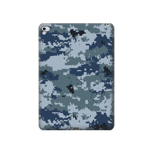 W2346 Marine Camo camouflage graphique Tablet Etui Coque Housse pour iPad Pro 12.9 (2015,2017)