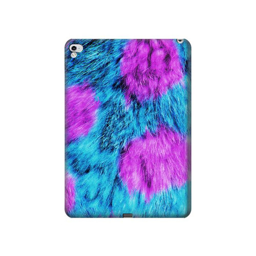 W2757 Monstre de fourrure Motif graphique Peau Tablet Etui Coque Housse pour iPad Pro 12.9 (2015,2017)