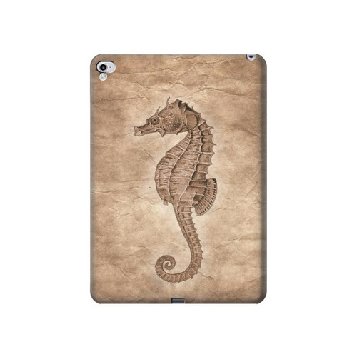 W3214 Hippocampe squelette Fossile Tablet Etui Coque Housse pour iPad Pro 12.9 (2015,2017)