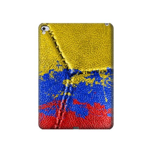 W3306 Colombie Drapeau de football graphique Millésime Tablet Etui Coque Housse pour iPad Pro 12.9 (2015,2017)