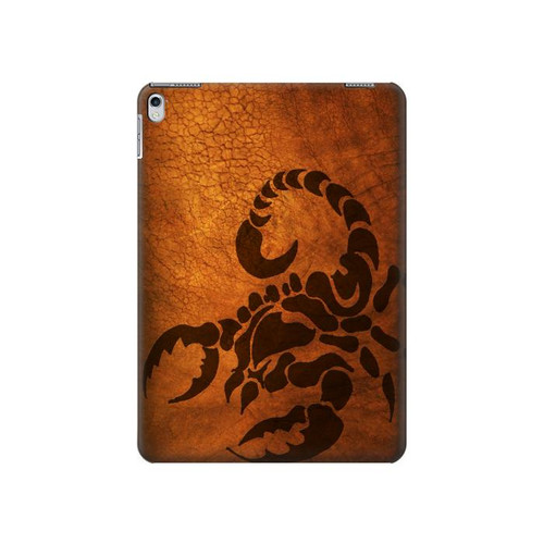 W0683 Scorpion Tatouage Tablet Etui Coque Housse pour iPad Air 2, iPad 9.7 (2017,2018), iPad 6, iPad 5