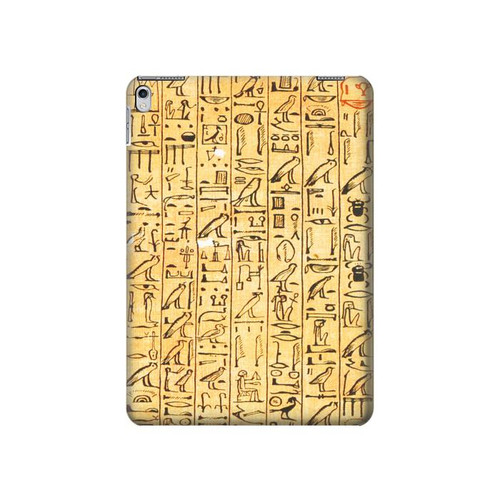 W1625 Textes des Sarcophages égyptiens Tablet Etui Coque Housse pour iPad Air 2, iPad 9.7 (2017,2018), iPad 6, iPad 5