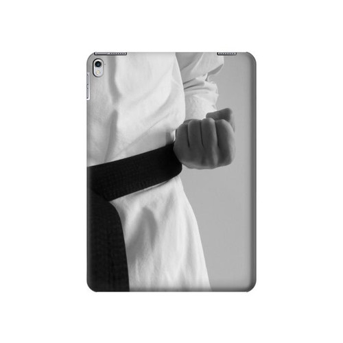 W1931 Noir Ceinture de karaté Tablet Etui Coque Housse pour iPad Air 2, iPad 9.7 (2017,2018), iPad 6, iPad 5