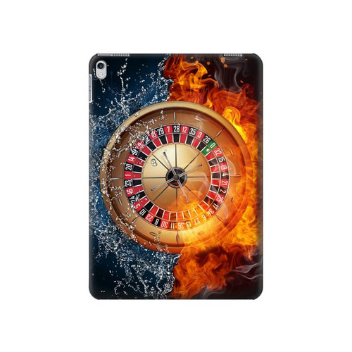 W2289 Roulette Casino Pari Tablet Etui Coque Housse pour iPad Air 2, iPad 9.7 (2017,2018), iPad 6, iPad 5